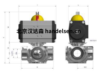 Burocco氣動球閥  VSP3V FF細節(jié)1