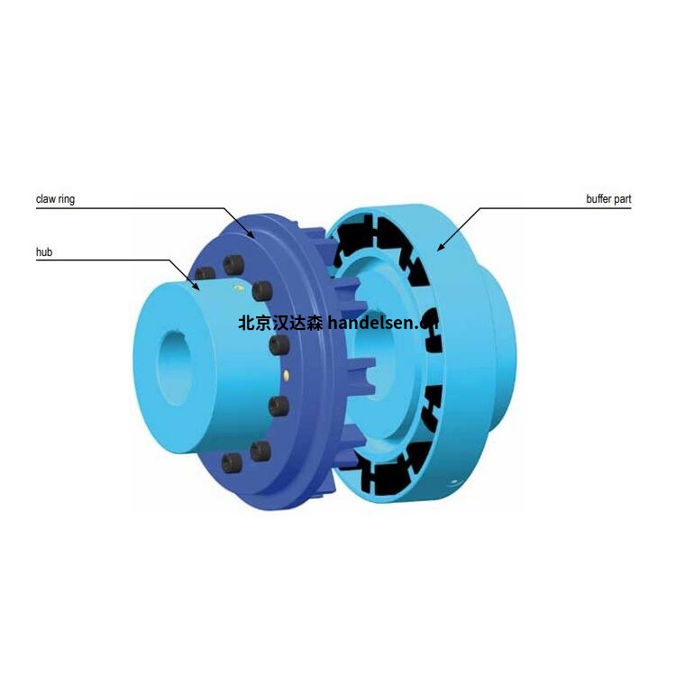 Kupplungswerk BOKU-N系列彈性銷式聯(lián)軸器