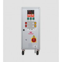 Tool-Temp模溫機(jī)，TT-180型可以使用介質(zhì)水（90°C）和介質(zhì)油（150°C）進(jìn)行操作  1974 年：開發(fā)第一臺溫度控制單元 它是市場上第一個配備簡單電子溫度監(jiān)控的溫度控制單元。  我們始