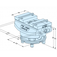 EROWA卡盤(pán) ER-155774型用于容納工件夾持器、托盤(pán)和夾具