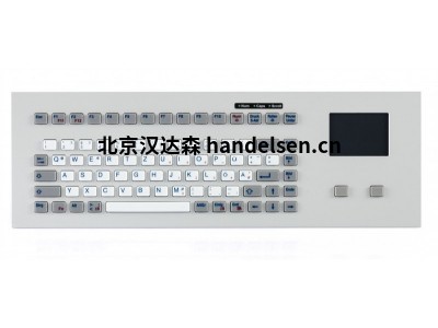 德國InduKey鍵盤TKG-083b-TOUCH-MODUL-USB-US帶硅膠按鍵