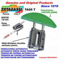 ZETASASSI? 自動(dòng)直線傳動(dòng)鏈張緊器 TA系列，由特殊鋁合金閥體制成